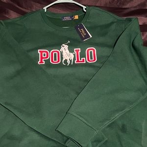Mens Polo Sweatshirt